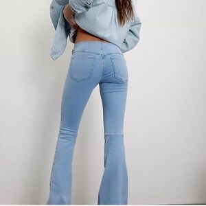 Light Blue Women's Flare Jeans